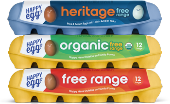 Happy Egg Product Cartons