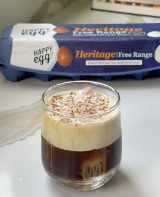 Egg Coffee with Happy Eggs Recipe1