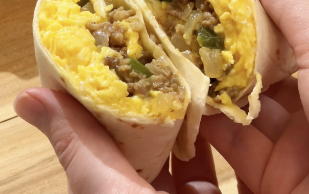 Happy Egg Freezer Friendly Burrito Recipe 1 v3