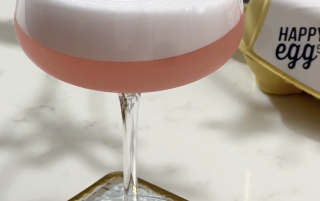 Happy Egg Recipe Pink Lady Cocktail v2