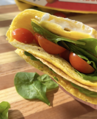 Viral Folded Breakfast Wrap with Happy Eggs Recipe 1 v2