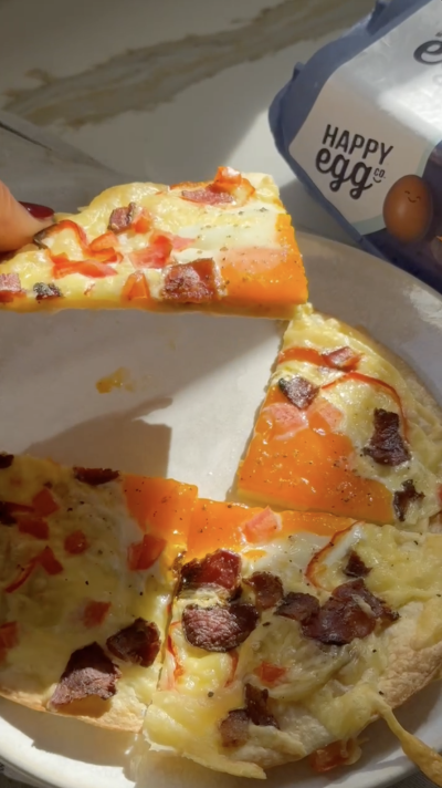 happy egg breakfast pizza recipe1