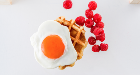 waffle and egg breakfast v2