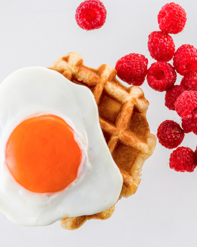 waffle and egg breakfast v3